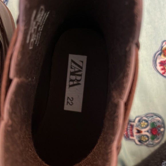 Zara starfit foam BABY/ STRETCH ANKLE BOOTS size 22. - Picture 5 of 8
